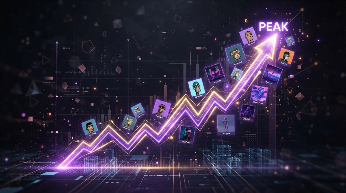 NFT Market Trends Graph